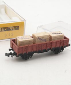 Ibertren N 313 offener Güterwagen mit Ladung Fragil in EVP RR4147