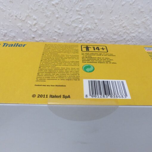 Italeri 1:24 Bausatz-Nr.: 3868 Timber Trailer / Rungenauflieger, in OVP EX2701 – Bild 3