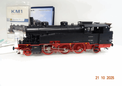 KM1 Spur 1 107505 Dampflok BR 75 1120 der DB Digital Sound in EVP JL3745 – Bild 3