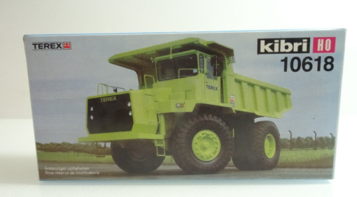 Kibri H0 10618 Bausatz Terex Muldenkipper neuwertig in OVP QR4287