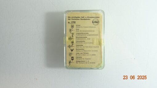 Kibri H0 2780 Schilder in OVP CK8924 – Bild 3