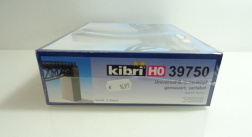 Kibri H0 39750 Universal-Brückenköpfe gemauert 2 Stck.neuw.in OVP AR7611 – Bild 5