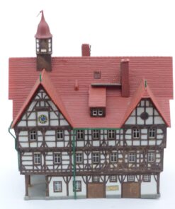 Kibri H0 8400 Fachwerk Rathaus aus Anlagenrückbau siehe Bilder o. EX5946