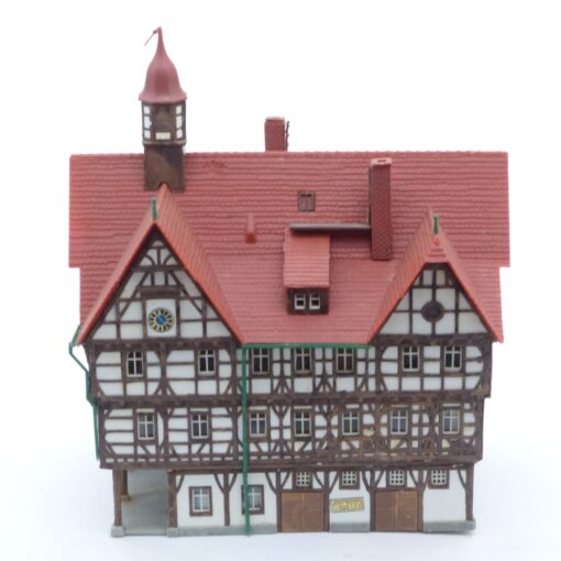 Kibri H0 8400 Fachwerk Rathaus aus Anlagenrückbau siehe Bilder o. EX5946