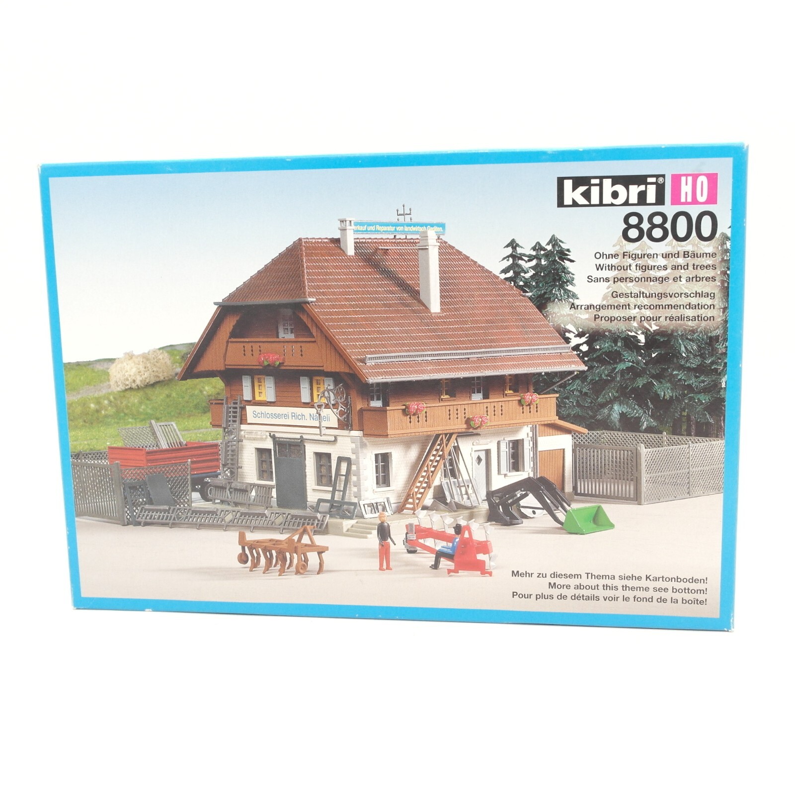 Kibri H0 88005 Bausatz Schlosserei  Richard Nägel in OVP RF2500