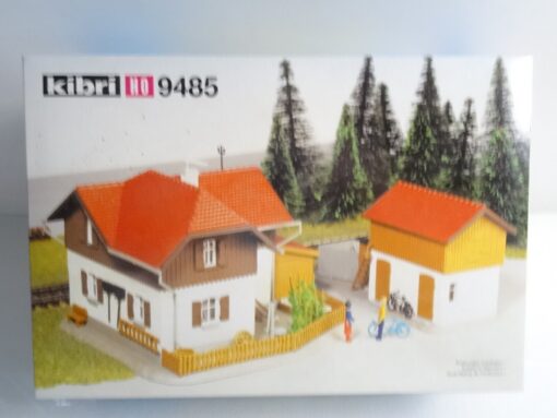 Kibri H0 9485 Bausatz Wärterhaus Kaltental in OVP QR4748