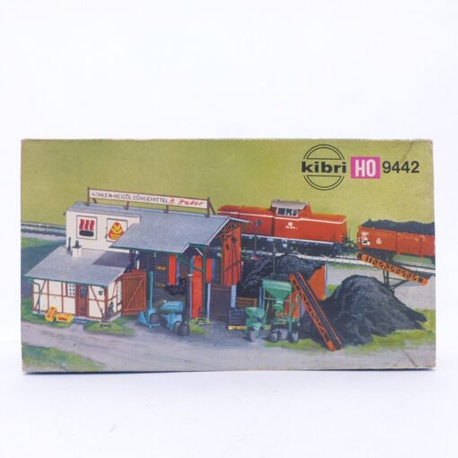 Kibri H0 Bausatz 9442 Kohlelager mit Zubehör in OVP EX5738