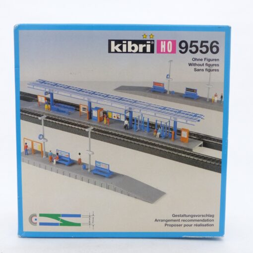 Kibri H0 Bausatz 9556 Bahnsteig in OVP EX7428