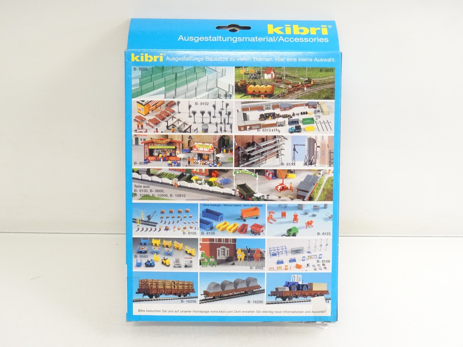 Kibri H0 Bausatz-Nr.: 9545 Bahnsteigverlängerung, in OVP QR4778 – Bild 3