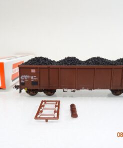 Klein Modellbahn H0 076/1/3 Hochbordwagen mit Koksladung der DB in OVP PR5117