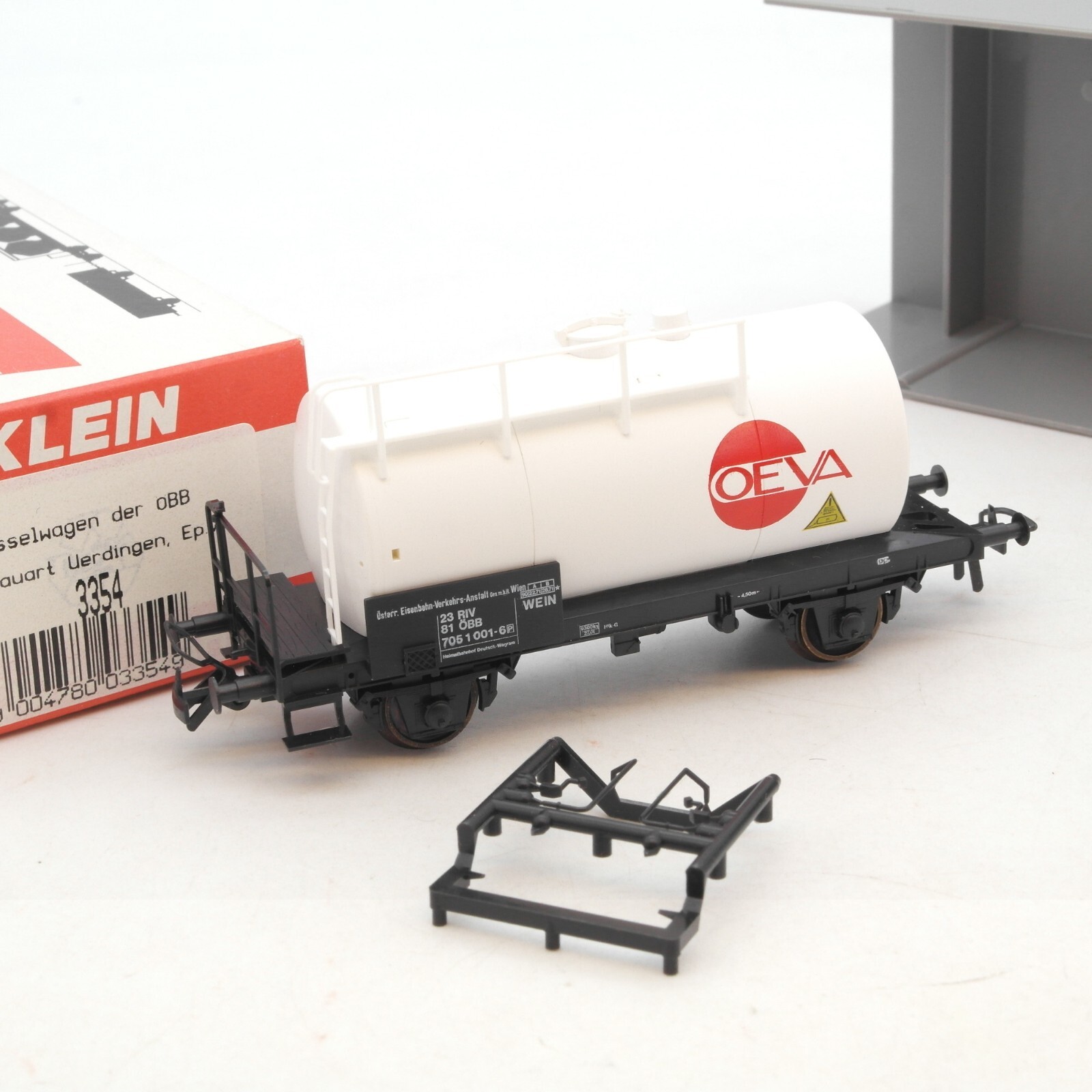Klein Modellbahn H0 3354 Kesselwagen Oeva der ÖBB in OVP RF8868