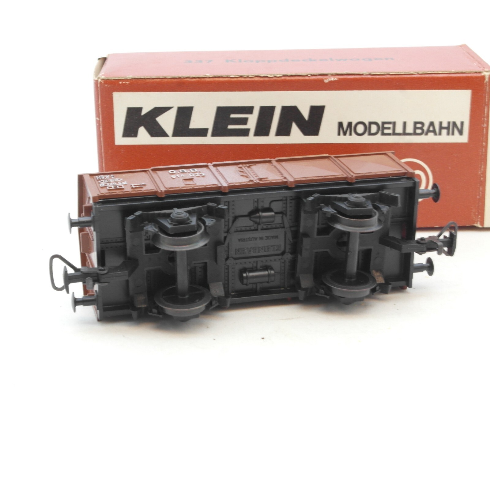 Kleinbahn H0 Klappdeckelwagen 914 023 der ÖBB in EVP RG2914 – Bild 3