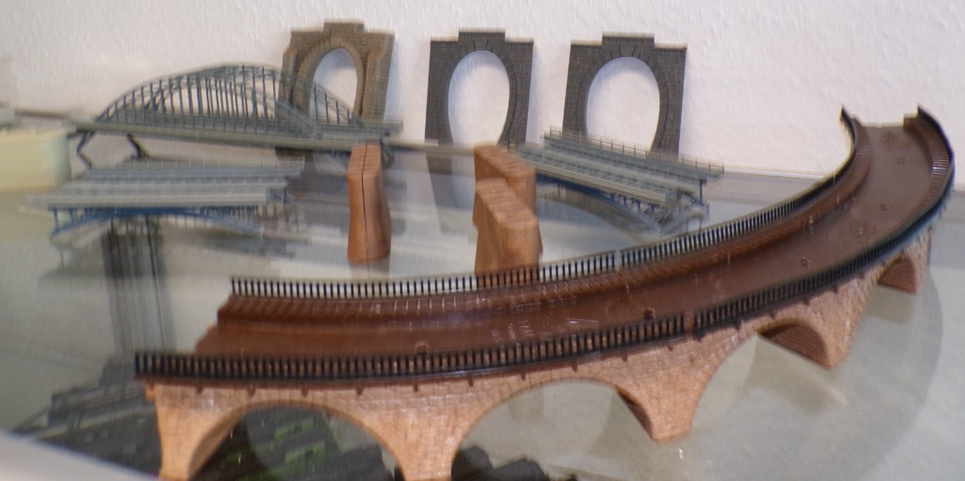 Konvolut H0 Brückenbau aus Anlagenrückbau ca. 10tlg. siehe Foto PK2802 o. – Bild 4