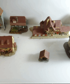 Konvolut H0 Gebäude aus Anlagenrückbau 9 Stück siehe Foto PK1379 o.