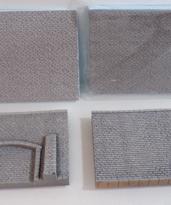 Konvolut H0 Landschaftsbau Mauerreste 4 tlg. siehe Foto PK3085 o.