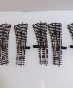 Konvolut Märklin H0 2261 K Gleis Handweichen 5 Stück s. Foto PK3021 o.