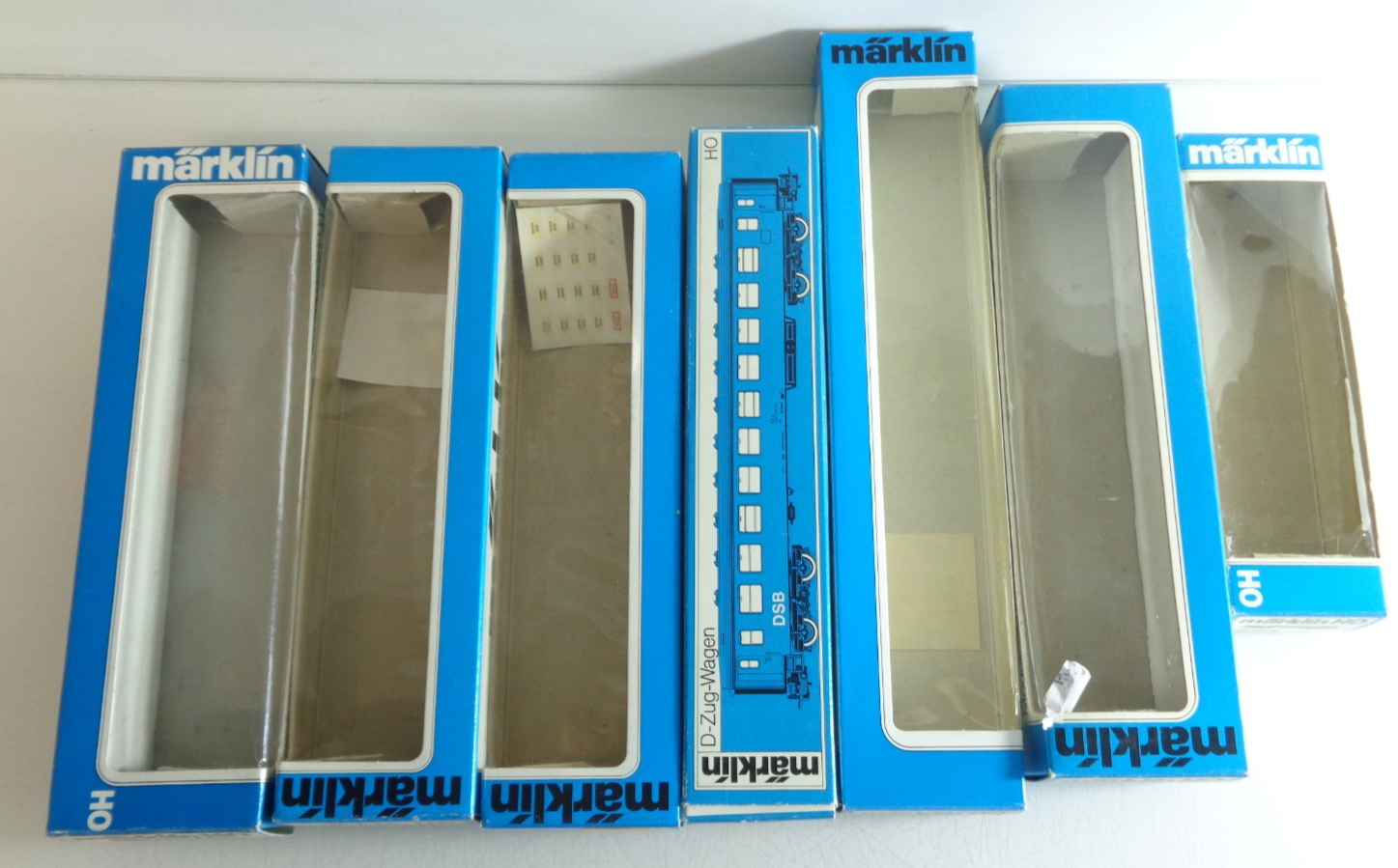 Konvolut Märklin H0 Leerverpackung 7 Stück siehe Foto PK1923 – Bild 3