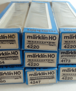 Konvolut Märklin H0 Leerverpackung 9 Stück siehe Foto PK1940