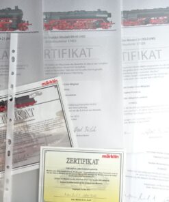 Konvolut Märklin verschiedene Zertifikate 6 Stück siehe Foto CK9711 o.