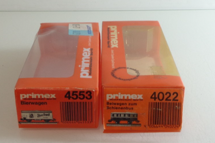 Konvolut Primex H0 Leerverpackung siehe Foto PK1975