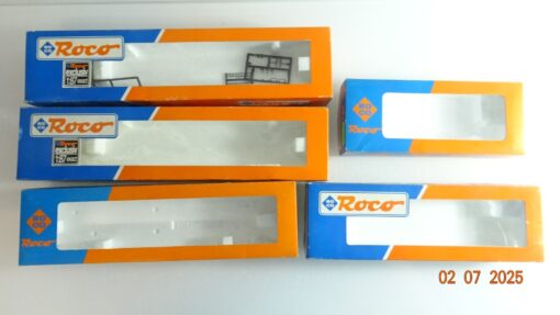 Konvolut Roco H0 Leerverpackung 5 Stück siehe Foto CK9238 – Bild 3