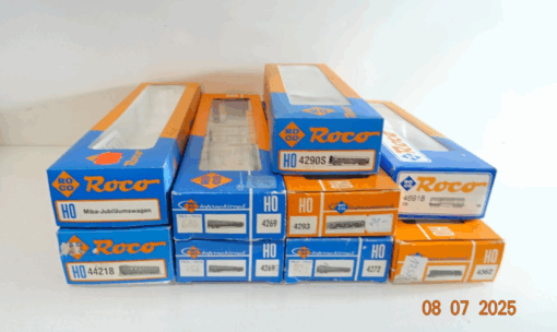 Konvolut Roco H0 Leerverpackung 9 Stück siehe Foto CK9460