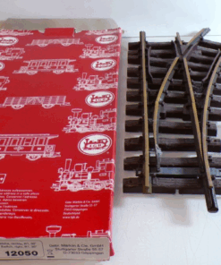 LGB Spur G 1200 Elektrische Weiche rechts mit Antrieb 30° siehe Foto in OVP 2288