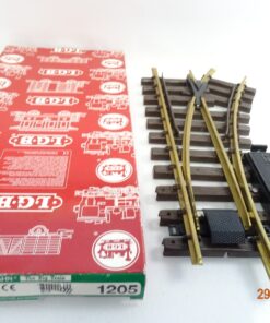 LGB Spur G 1205 Weiche rechts mit Antrieb siehe Foto in OVP PK94