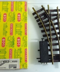 LGB Spur G 1215 Weiche links mit Antrieb siehe Foto in OVP CK8577