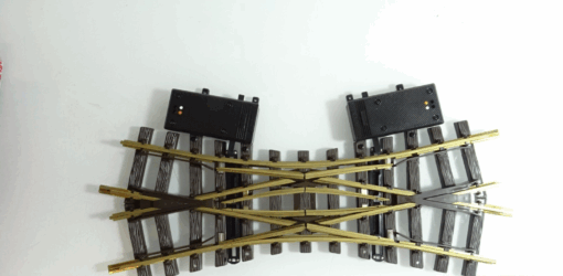 LGB Spur G 12260 Doppelkreuzungsweiche elektrisch mit Antrieb in OVP CK8631 – Bild 4