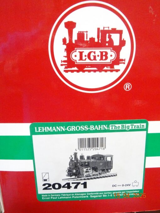 LGB Spur G 20471 Schweiz Zahnrad Dampflok Ballenberg Digital in OVP JL91 – Bild 5