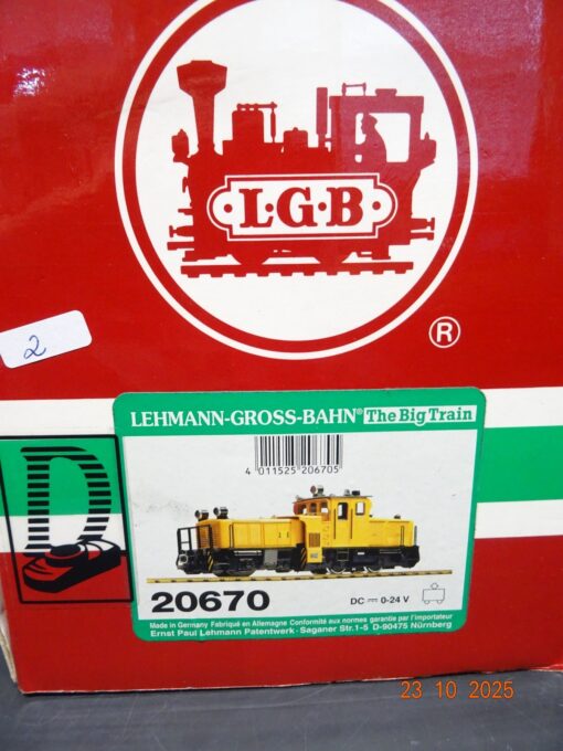 LGB Spur G 20670 Schienenreinigungslok Schoema Digital in OVP JL3808 – Bild 7