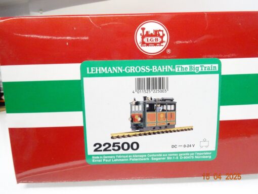 LGB Spur G 22500 Kastendampflok feuriger Elias in OVP JL125 – Bild 5