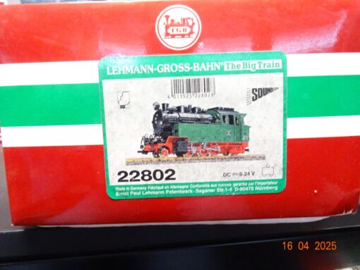 LGB Spur G 22802 Dampflok 21 NWE Harzer Schmalspurbahn Sound in OVP JL134 – Bild 5
