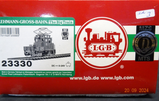 LGB Spur G 23330 Bahndienst-Traktor Digital Blinklicht Top in OVP LE6063 – Bild 5