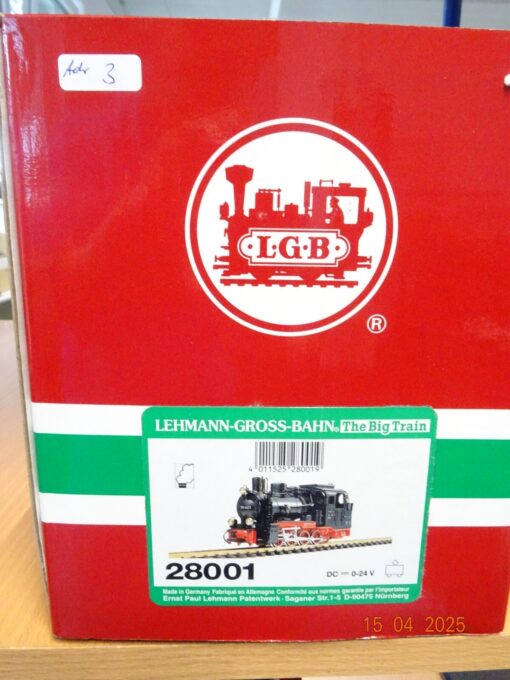 LGB Spur G 28001 Dampflok BR 99 4633 Rügen der DR Digital Top in OVP JL97 – Bild 5