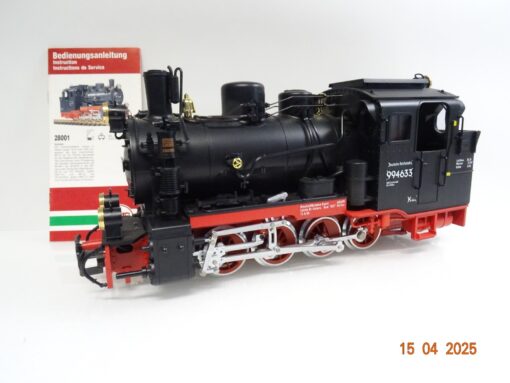 LGB Spur G 28001 Dampflok BR 99 4633 Rügen der DR Digital Top in OVP JL97