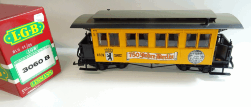 LGB Spur G 3060B Personenwagen 750 Jahre Berlin neuwertig in OVP AR6508