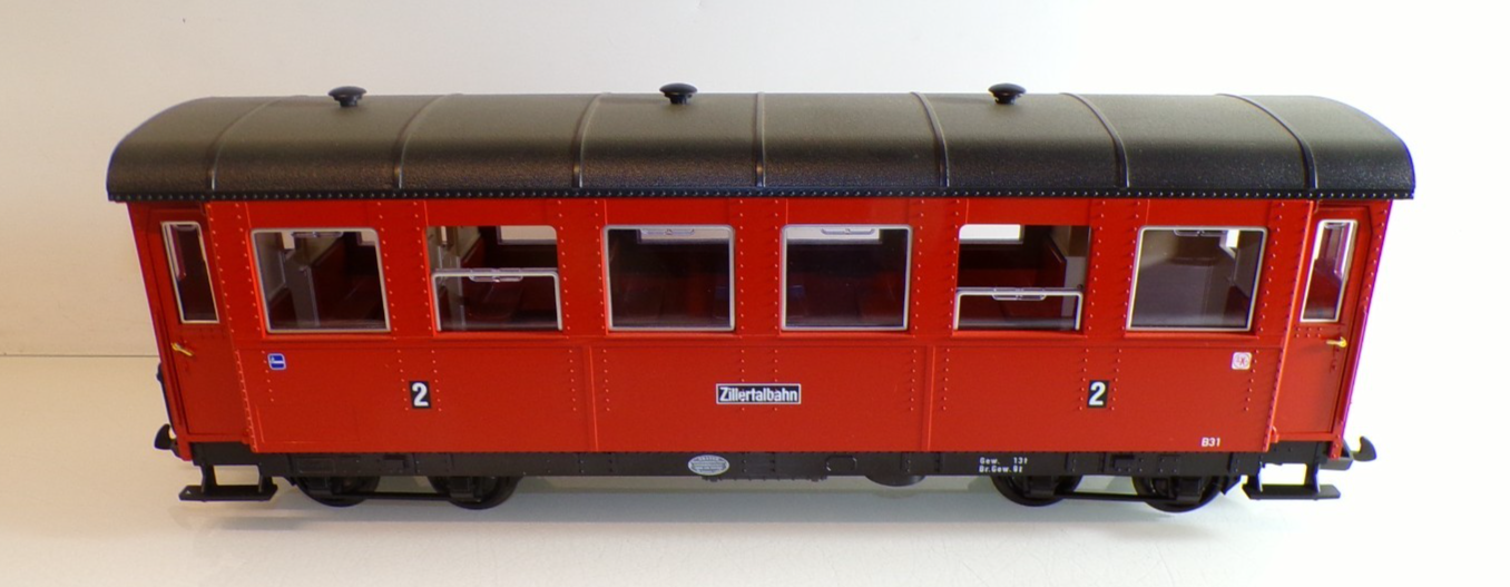 LGB Spur G 31620 Zillertal Personenwagen 2. Kl siehe Foto in OVP PK2368