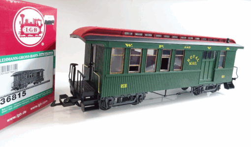 LGB Spur G 36815 Personenwagen W.P - Y-R. neuwertig in OVP TF189