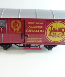 LGB Spur G 4028 CA gedeckter Güterwagen mit Bremserbühne 15 Jahre LGB MRRC PK243