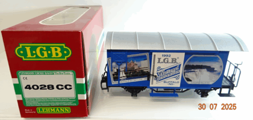 LGB Spur G 4028CC G Scale 1992 National Convention Boxcar in OVP PK155