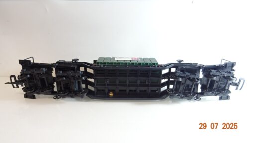 LGB Spur G 4058 Schwerlastwagen 8-achs. mit Trafo beladen in OVP PK113 – Bild 5
