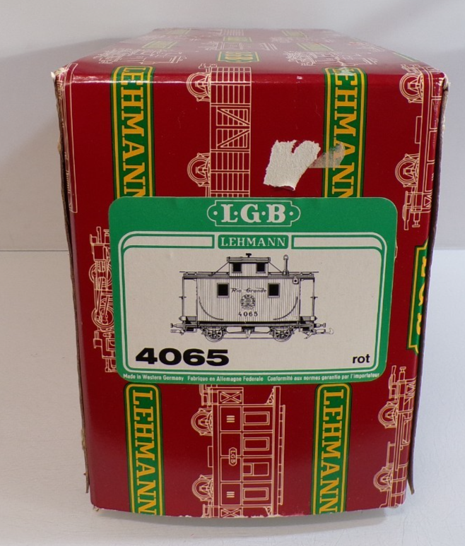 LGB Spur G 4065 US Rio Grande Caboose Güterzugbegleitwagen in OVP PK3248 – Bild 6