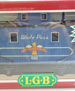 LGB Spur G 4065-W03 US Güterzug-Begleitwagen White Pass Caboose OVP C1203