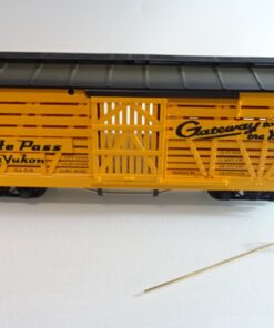 LGB Spur G 4168 US Box Car Verschlagwagen Viehwagen White Pass & Yukon PK167