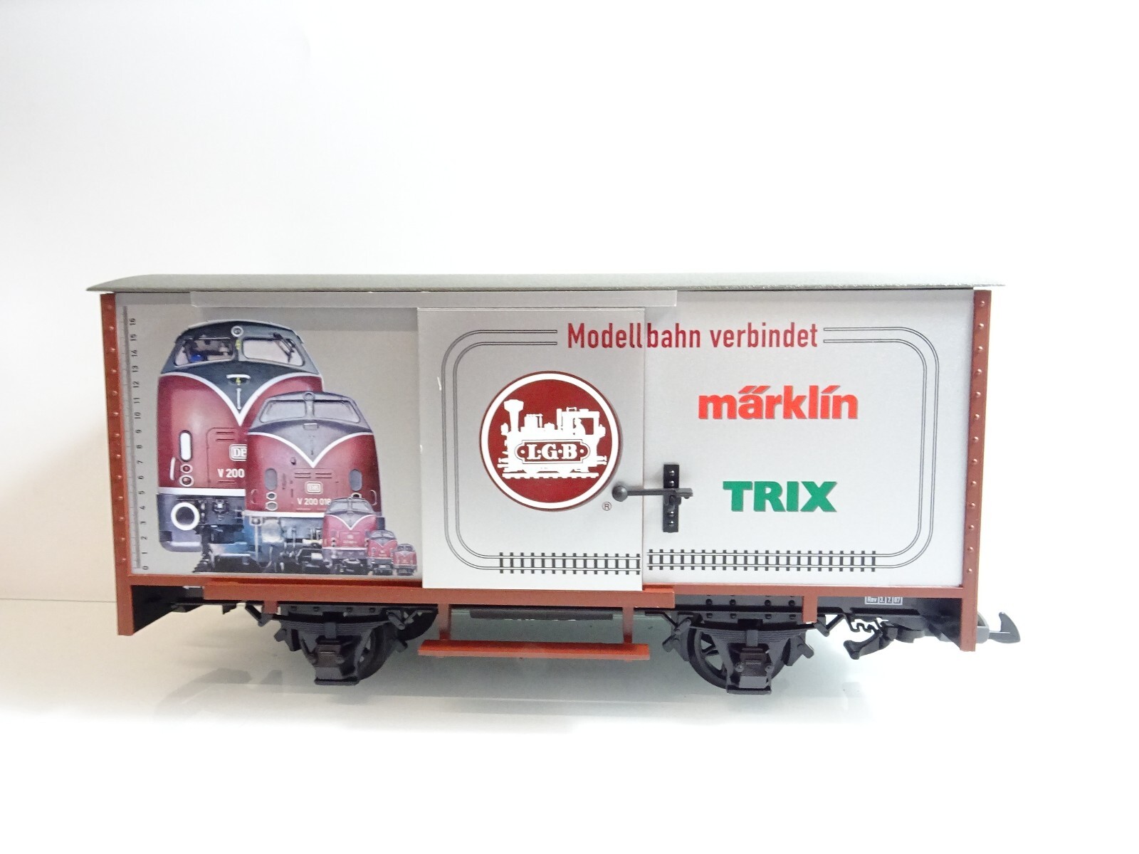 LGB Spur G 42355 Güterwagen Modellbahn verbindet neuwertig in OVP TF76 – Bild 3