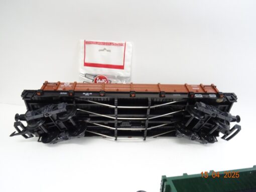 LGB Spur G 42610 Niederbordwagen-Set 2tlg der DR neuwertig in OVP JL111 – Bild 6