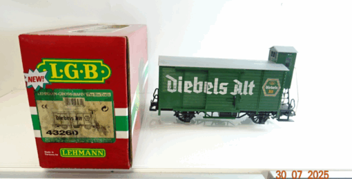 LGB Spur G 43260 Güterwagen Diebels Alt neuwertig in OVP PK148