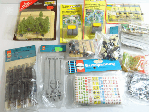 Landschaftsbau Konvolut Noch/ Faller Ausschmückteile siehe Foto in OVP AR7632 – Bild 5